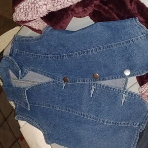 Denim vest extra small